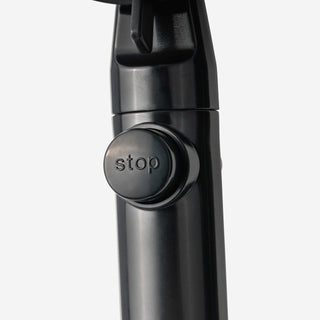 Udendørs bruser - Gasvandvarmer 12L/min - Sort