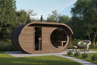 Udendørs Sauna – Raiki, Thermowood