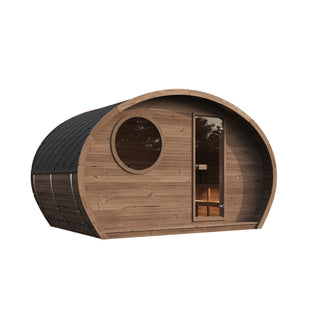 Udendørs Sauna – Frodo 240 XL, Thermowood
