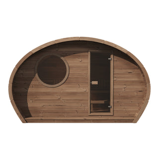 Udendørs Sauna – Frodo 240 XL, Thermowood