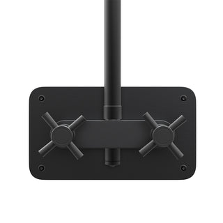 Frostsikker udendørs bruser i rustfrit stål - Sort