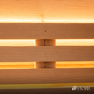 Fjorr Cube Sauna med 9kW hariva ovn