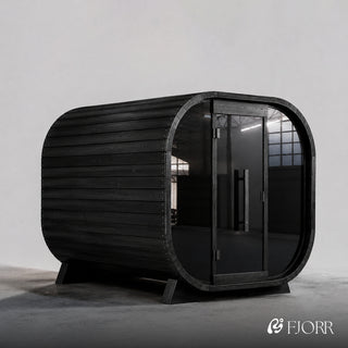 Fjorr Cube Sauna med 9kW hariva ovn