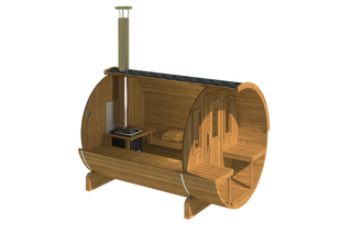 Udendørs Sauna – Sauna 280, Thermowood