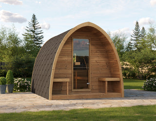 Udendørs Sauna – Sauna Pod 300, Thermowood