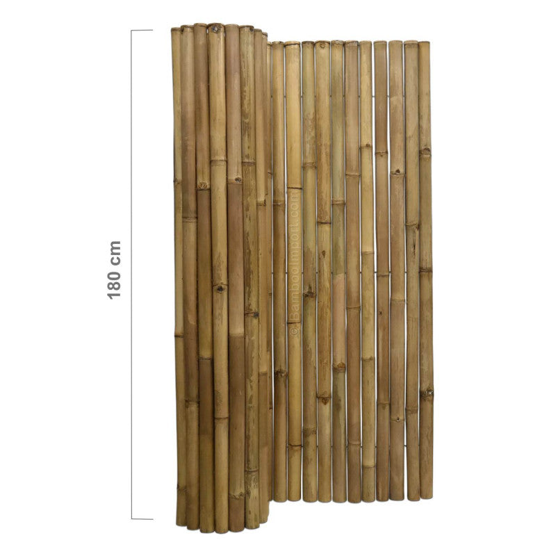 Sienna Udendørs bruseafskærmning i lys deluxe Tali bambus 180*180